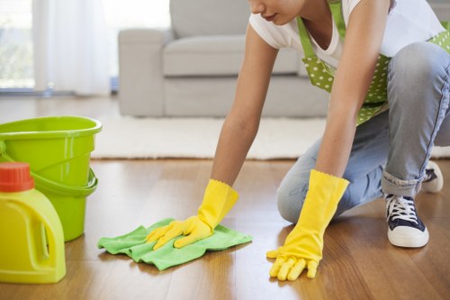Maintained business carpet flooring after commercial cleaning in North Ockendon